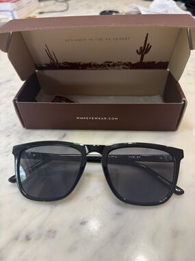 Wear Me Pro Wesley pokarized  lens black frame sunglasses